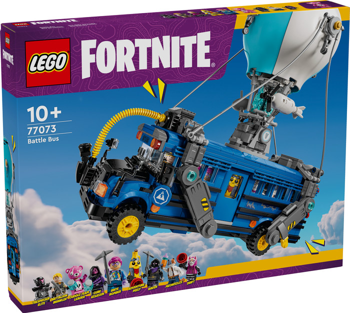 LEGO Fortnite Battle Bus 77073 packaging