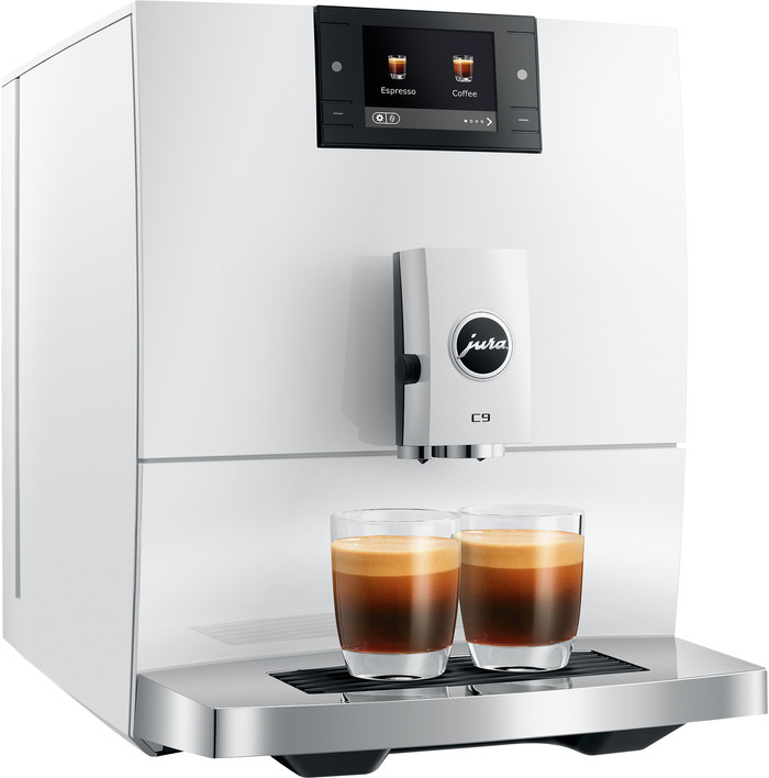 JURA C9 Piano White (EA) linke seite