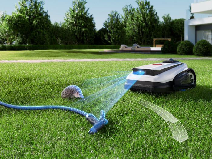 Ecovacs GOAT A3000 Lidar Pro produkt in gebrauch