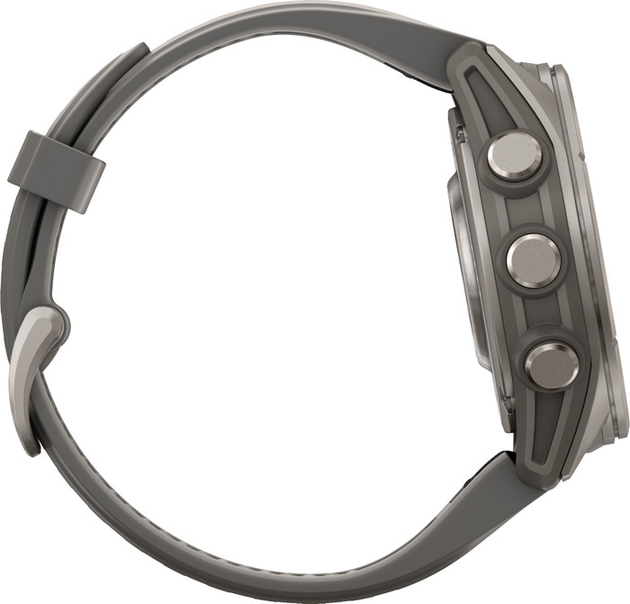 Garmin Fenix 9 Grey 43mm right side