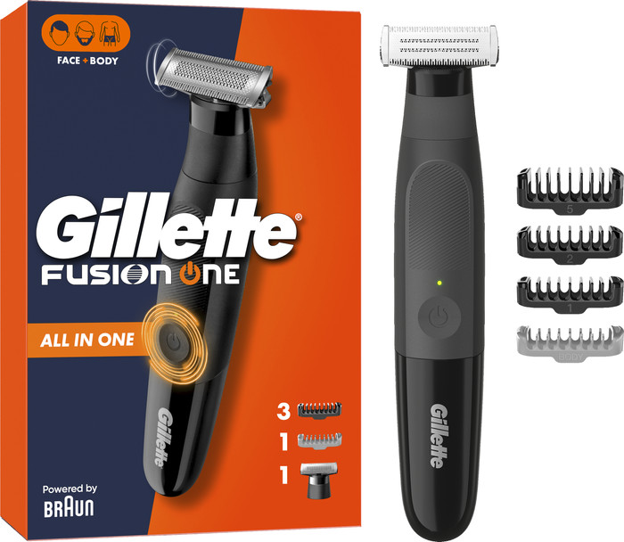 Gillette Fusion One Hybrid packaging