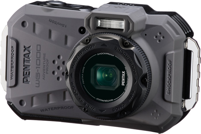 Pentax WG-1000 Grau rechte seite