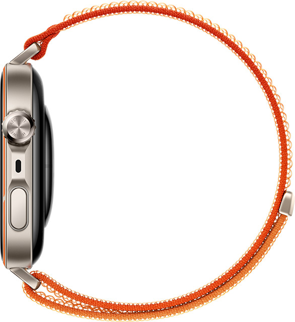 Huawei Watch Fit 5 Pro 44 mm Orange rechte seite
