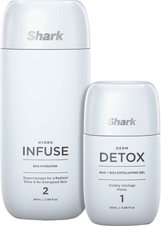 Shark FacialPro Glow + DePuffi FH320EU Blau zubehör