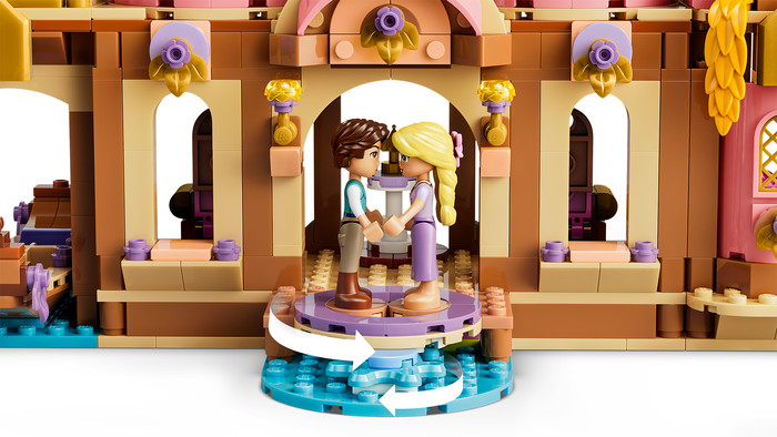 LEGO Disney Rapunzels Schloss 43297 detail