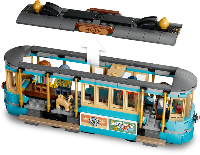 LEGO City Klassische Strandstraßenbahn 60506 detail