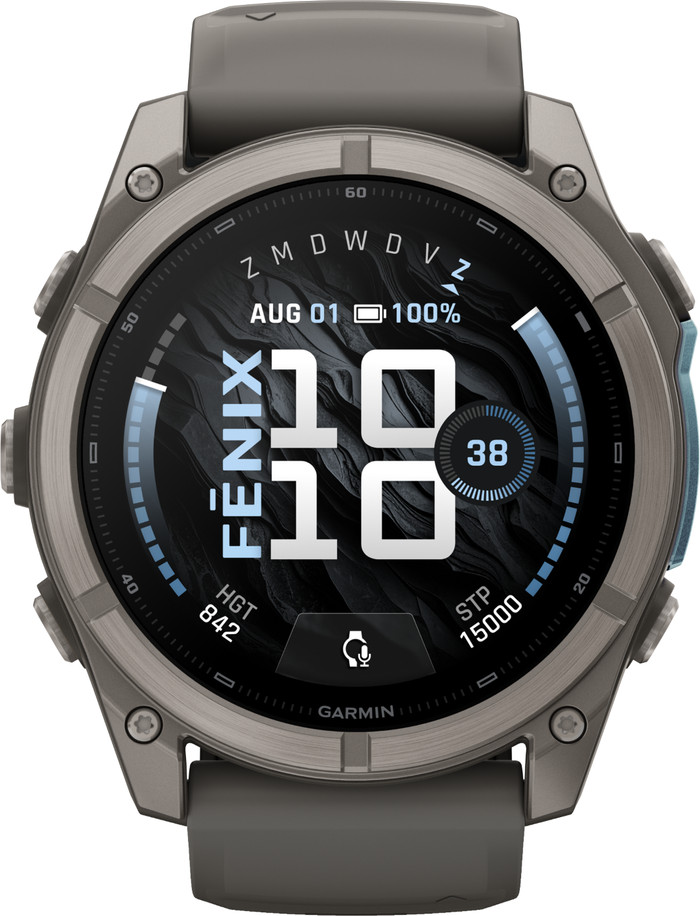 Garmin Fenix 9 Grey 51mm front