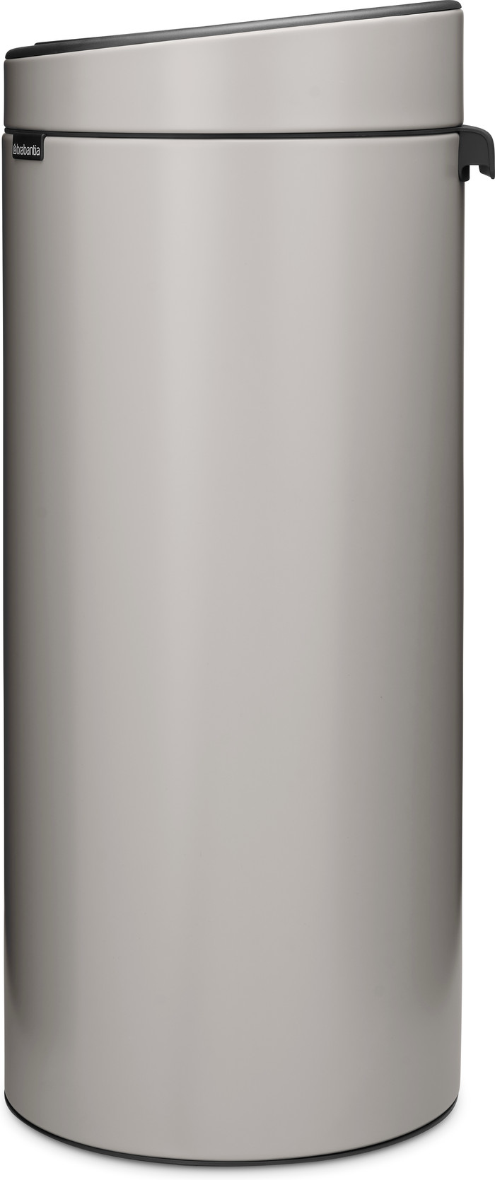 Brabantia Touch Bin Mülleimer 30 Liter Soft Grey rechte seite