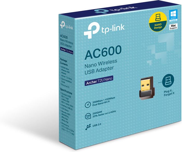 TP-Link Archer T2U Nano packaging