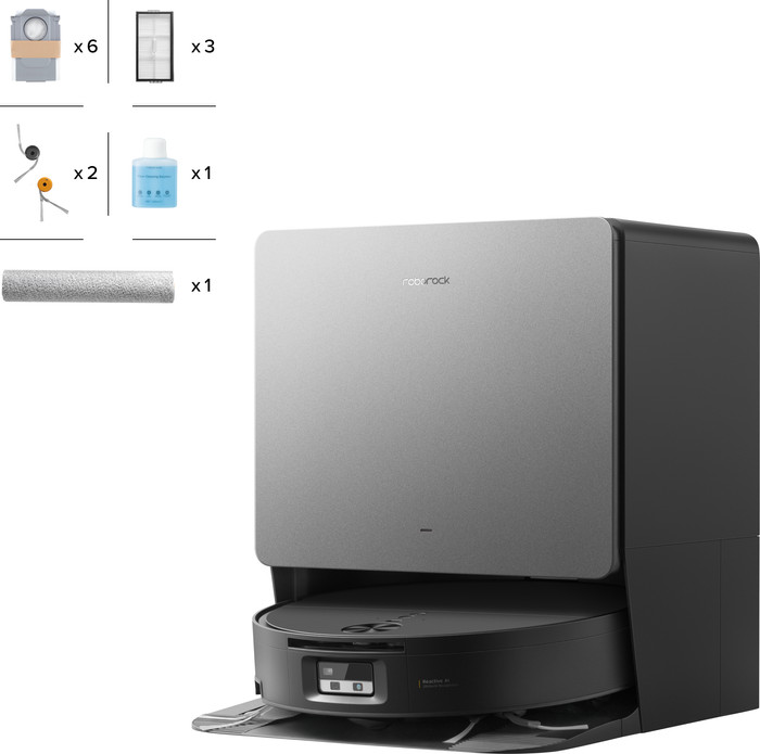 Roborock Saros 20 Flow Complete Black Main Image