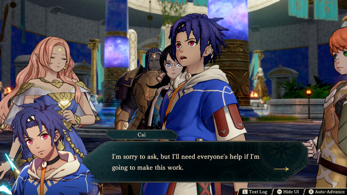 Fire Emblem Fortune's Weave Nintendo Switch 2 produkt in gebrauch