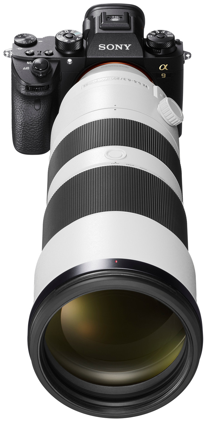 Sony FE 200-600mm f/5.6-6.3 G OSS produkt in gebrauch