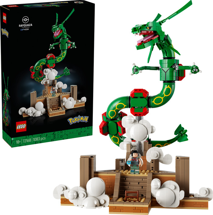 LEGO Pokémon Rayquaza 72168 rechte seite