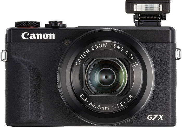 Canon PowerShot G7 X Mark III Black front