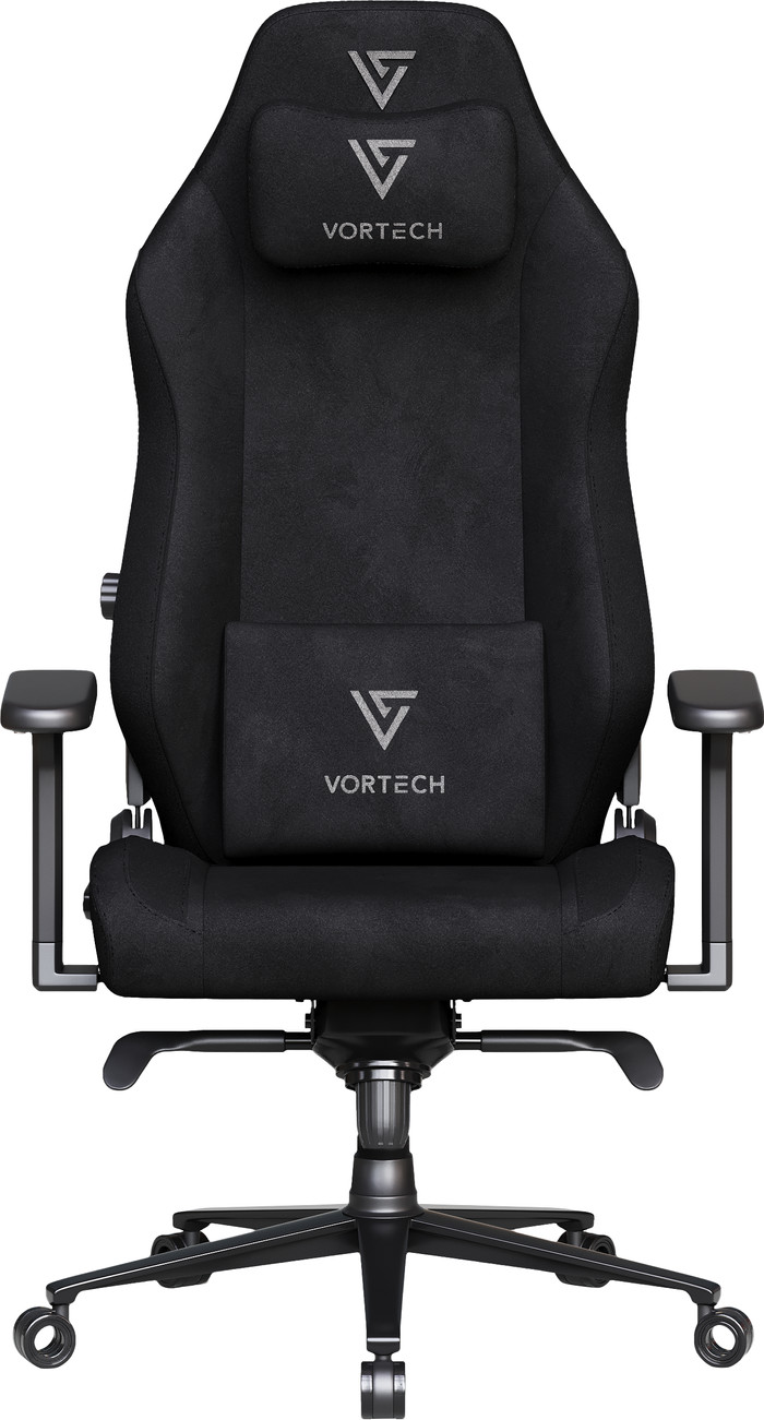 Vortech Prestige Plus Gaming-Stuhl Schwarz vorne