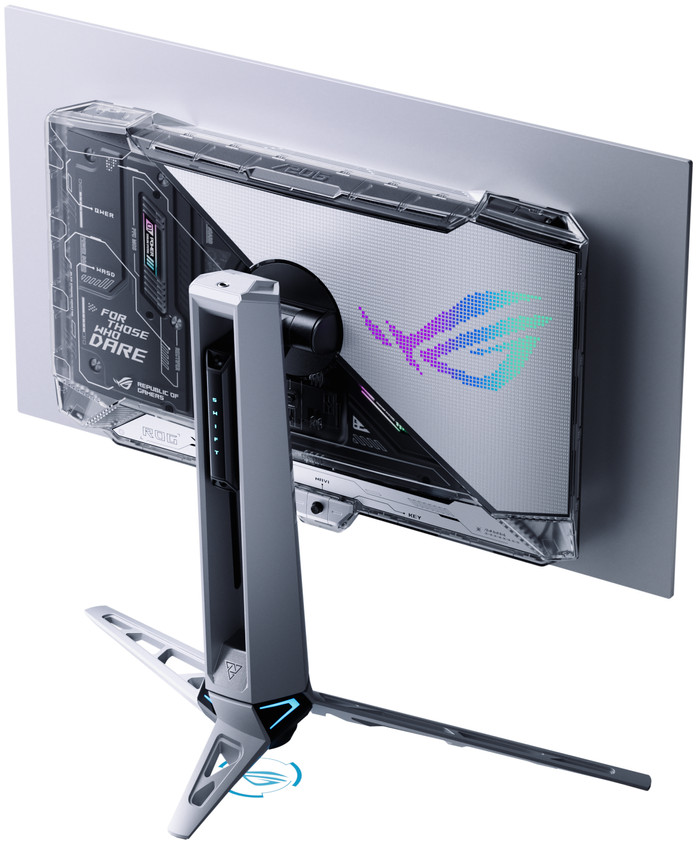 ASUS ROG Swift PG27AQWP-W OLED rückseite
