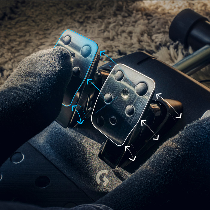 Logitech G923 TRUEFORCE - Lenkrad mit Force Feedback für den PC produkt in gebrauch