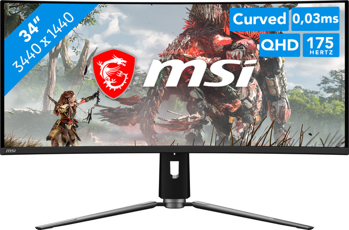 MSI MAG 341CQP QD-OLED Main Image