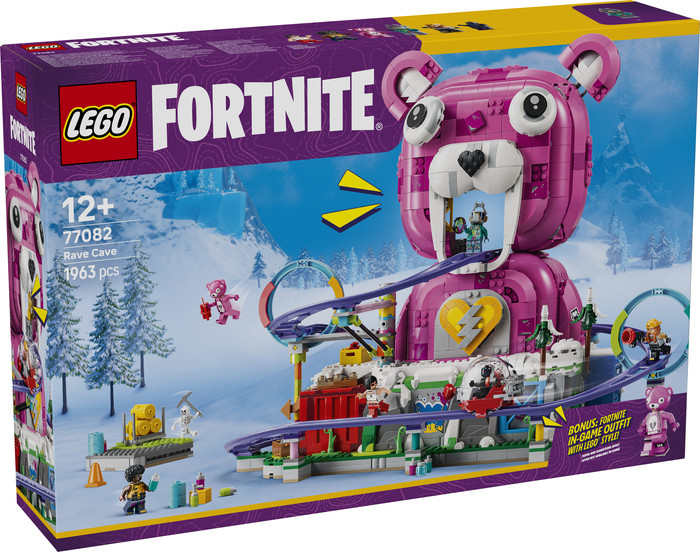 LEGO Fortnite Rave Cave 77082 packaging