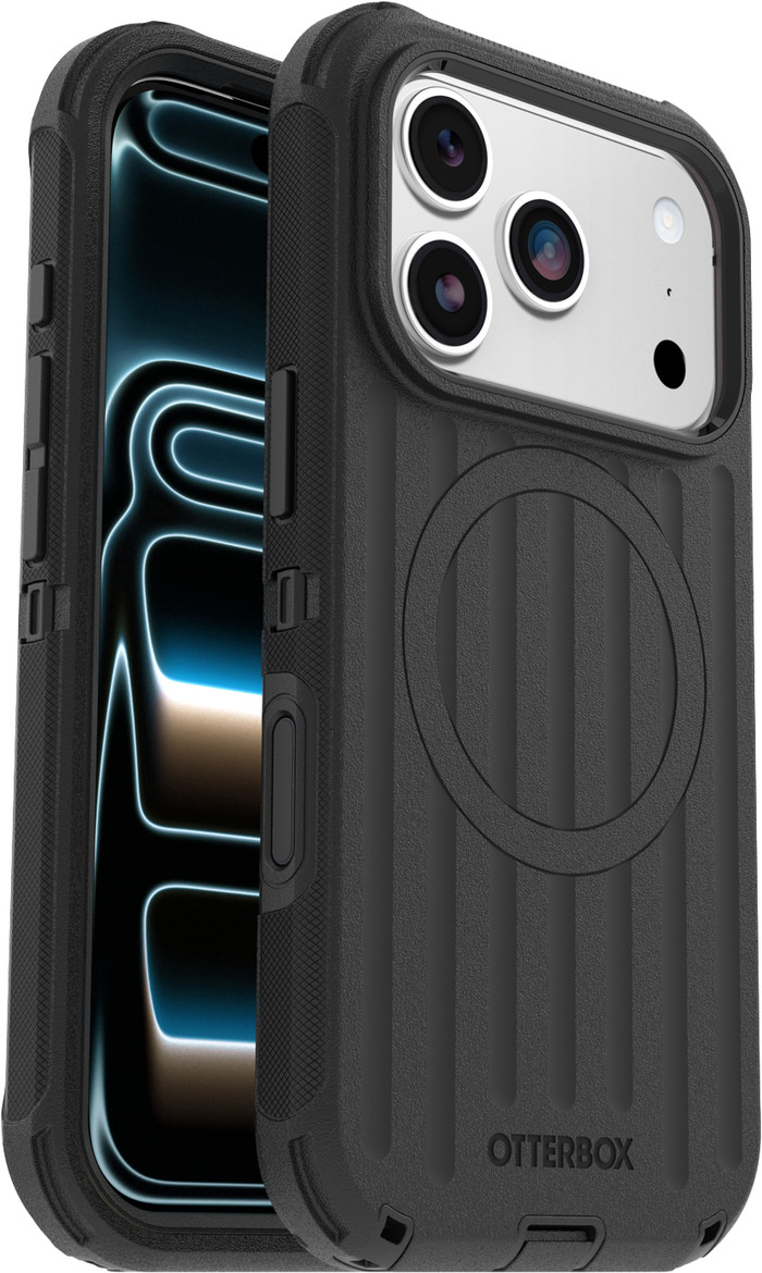 Otterbox Defender iPhone 18 Pro / 17 Pro Full Body Case mit MagSafe Schwarz rechte seite