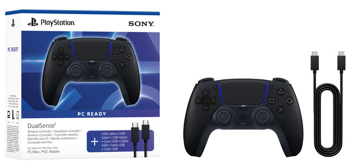 Sony PlayStation 5 DualSense Wireless Controller with USB Cable combined product