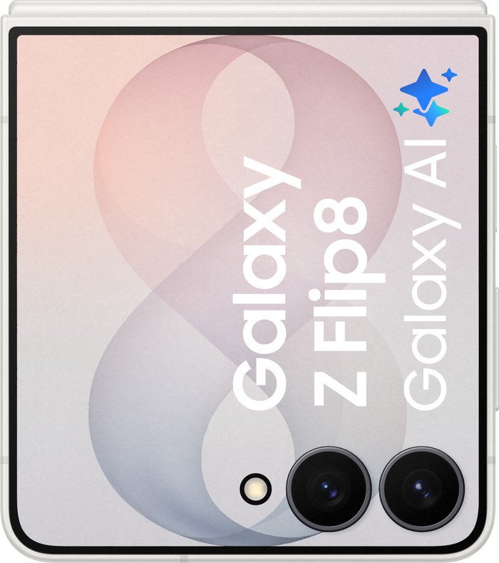 Samsung Galaxy Z Flip 8 512GB White 5G front