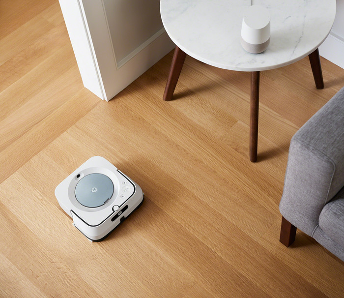 iRobot Braava M6138 produkt in gebrauch