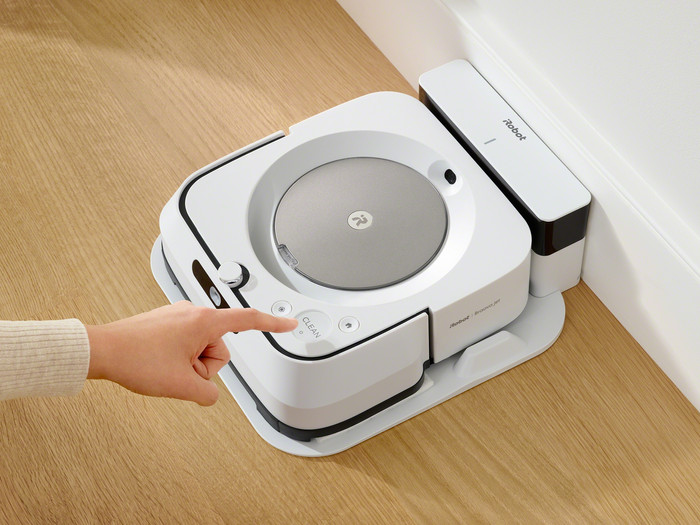iRobot Braava M6138 produkt in gebrauch