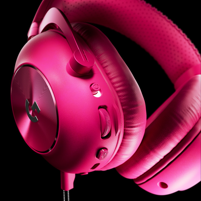 Logitech G Pro X3 Lightspeed Wireless Gaming Headset Pink visual supplier