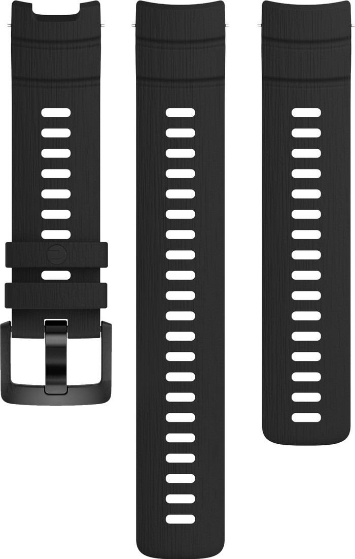 Polar Street X Silikonarmband Schwarz 22 mm S/L Main Image