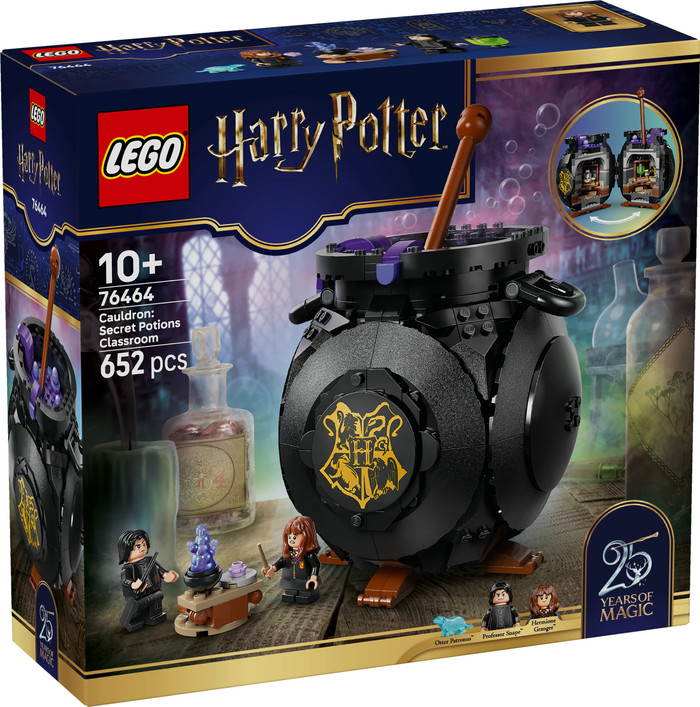 LEGO Harry Potter Cauldron: Secret Potions Classroom 76464 packaging