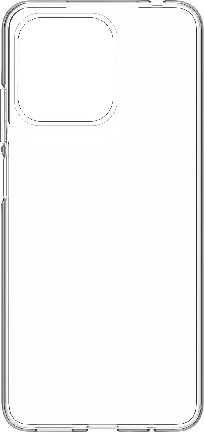 Just in Case Soft Design Motorola Moto G17 / G17 Power Backcover Transparent vorne