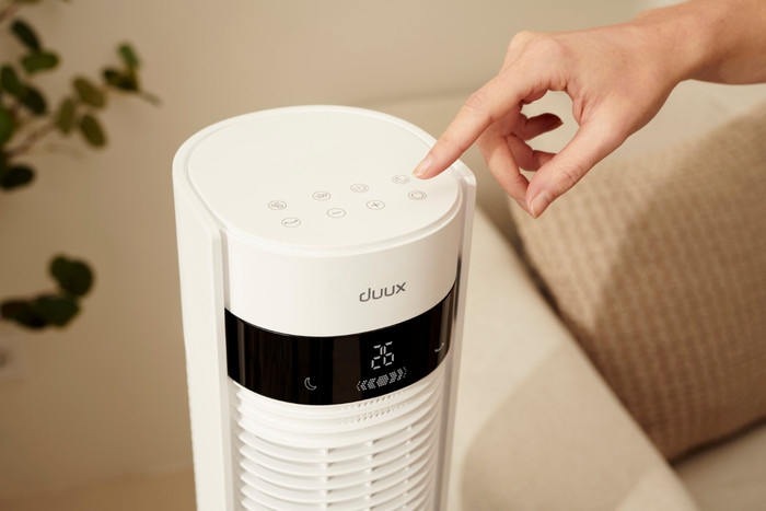 Duux Elevate Smart White product in use