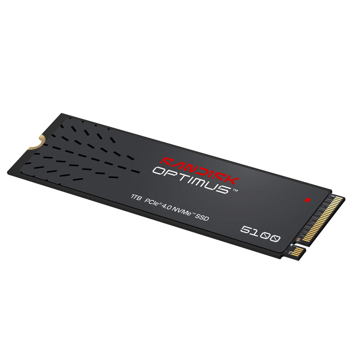 SANDISK Optimus 5100 1TB NVMe SSD vorne