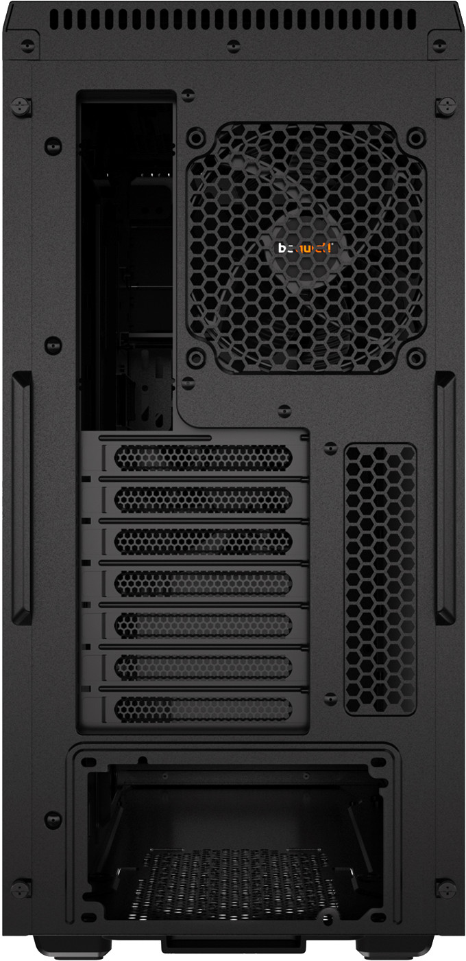 be quiet! PURE BASE 600 Schwarz rückseite