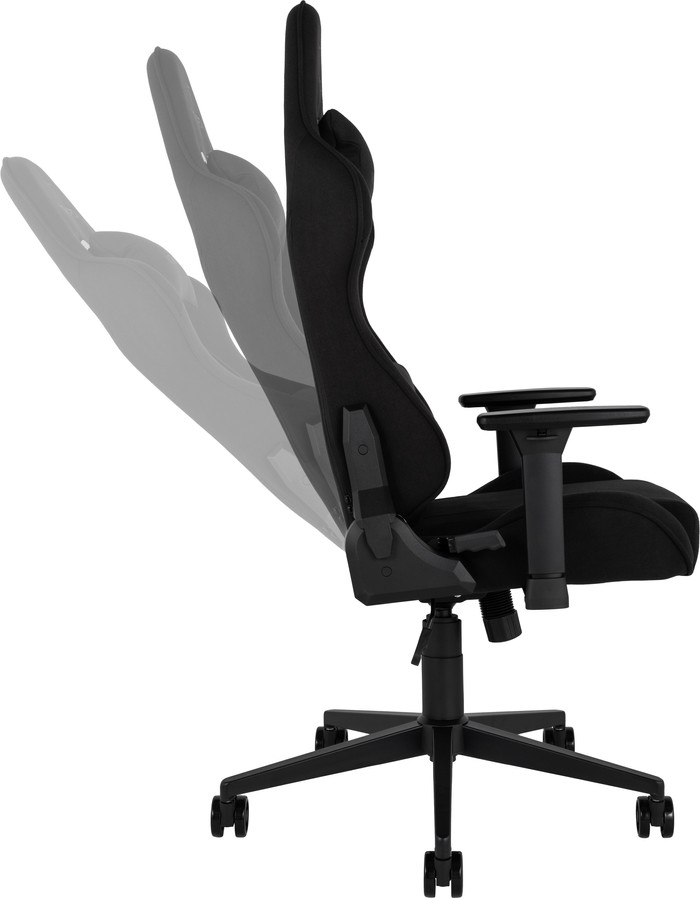 Vortech Essential Gaming-Stuhl Schwarz visueller lieferant