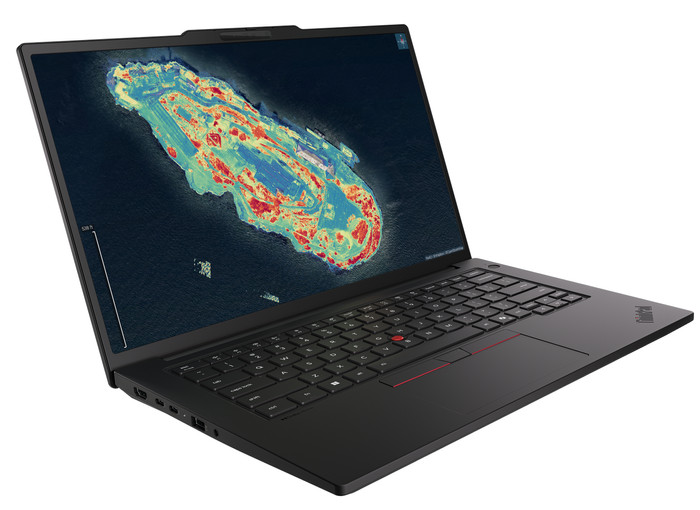 Lenovo ThinkPad P14s Gen 7 (AMD) Copilot+ PC - 21X0000KMH QWERTY left side