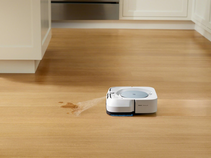 iRobot Braava M6138 produkt in gebrauch