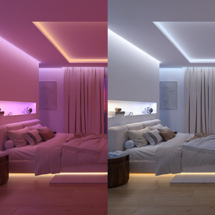 Philips Hue Flux LED Strip 10m Extension Strip product in use