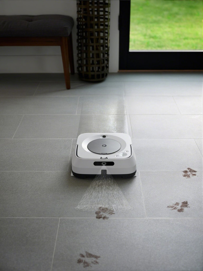 iRobot Braava M6138 produkt in gebrauch