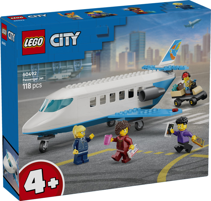 LEGO City Passagierjet 60492 verpackung