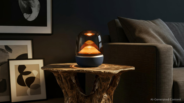 Harman Kardon Aura Studio 5 WiFi Black product in use