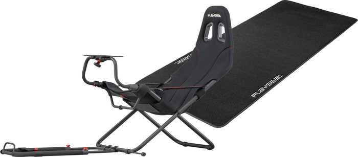 Playseat Challenge ActiFit Schwarz + Bodenschutzmatte Main Image