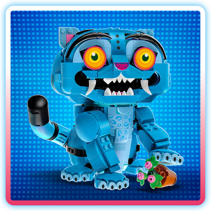 LEGO KPop Demon Hunters Der Tiger Derpy und die Elster Sussie 72537 produkt in gebrauch