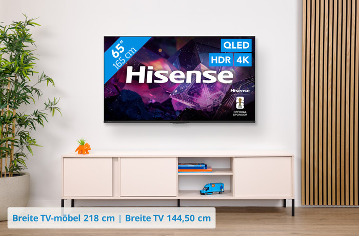 Hisense QLED 65 Zoll E79S PRO (2026) visuelles Coolblue 1