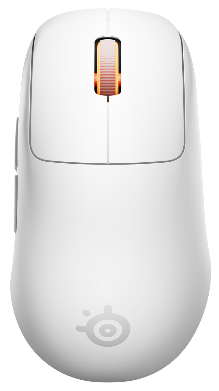 SteelSeries Sensei Pro WL Wireless Gaming Mouse White top