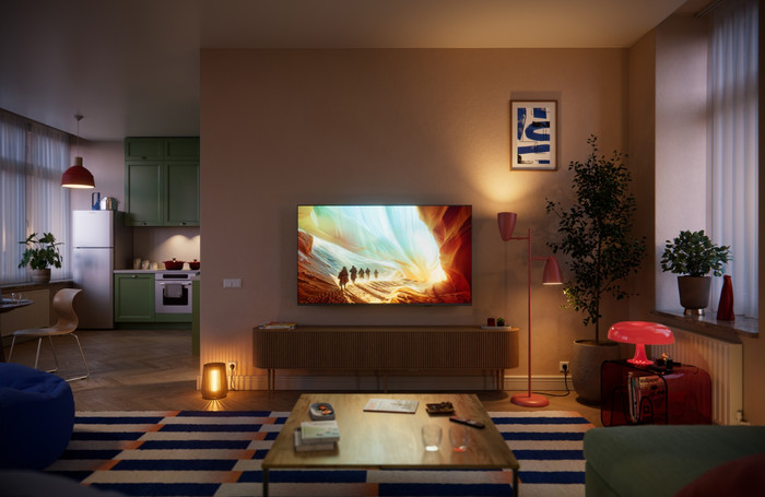 Philips QLED 55 inches PQS7801 (2026) product in use