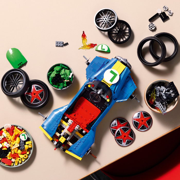LEGO Super Mario Kart: Luigi & Turboflitzer 72050 detail