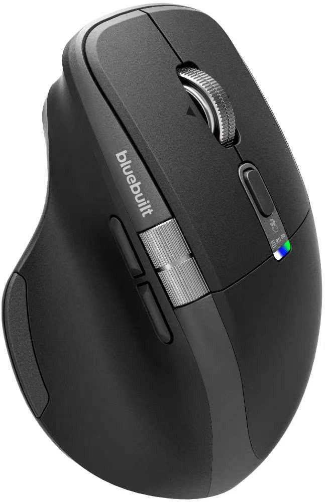 BlueBuilt Maximus Pro Kabellose Ergonomische Bluetooth-Maus linke seite