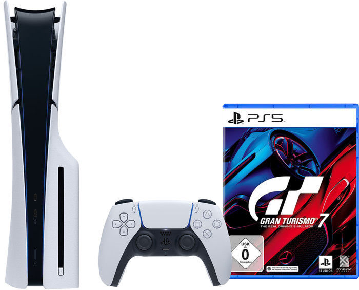 PlayStation 5 Slim mit Laufwerk + Gran Turismo 7 Main Image